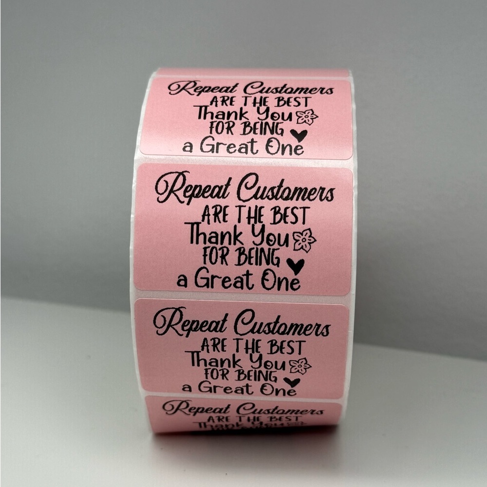 100pcs Repeat CustomersAppreciation Decorative Stickers new - Picture 9 of 13